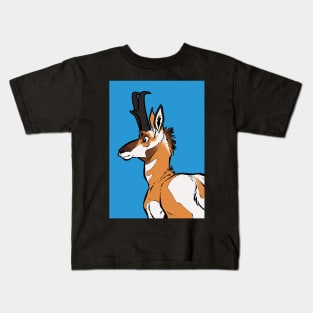 Pronghorn print #1 Kids T-Shirt